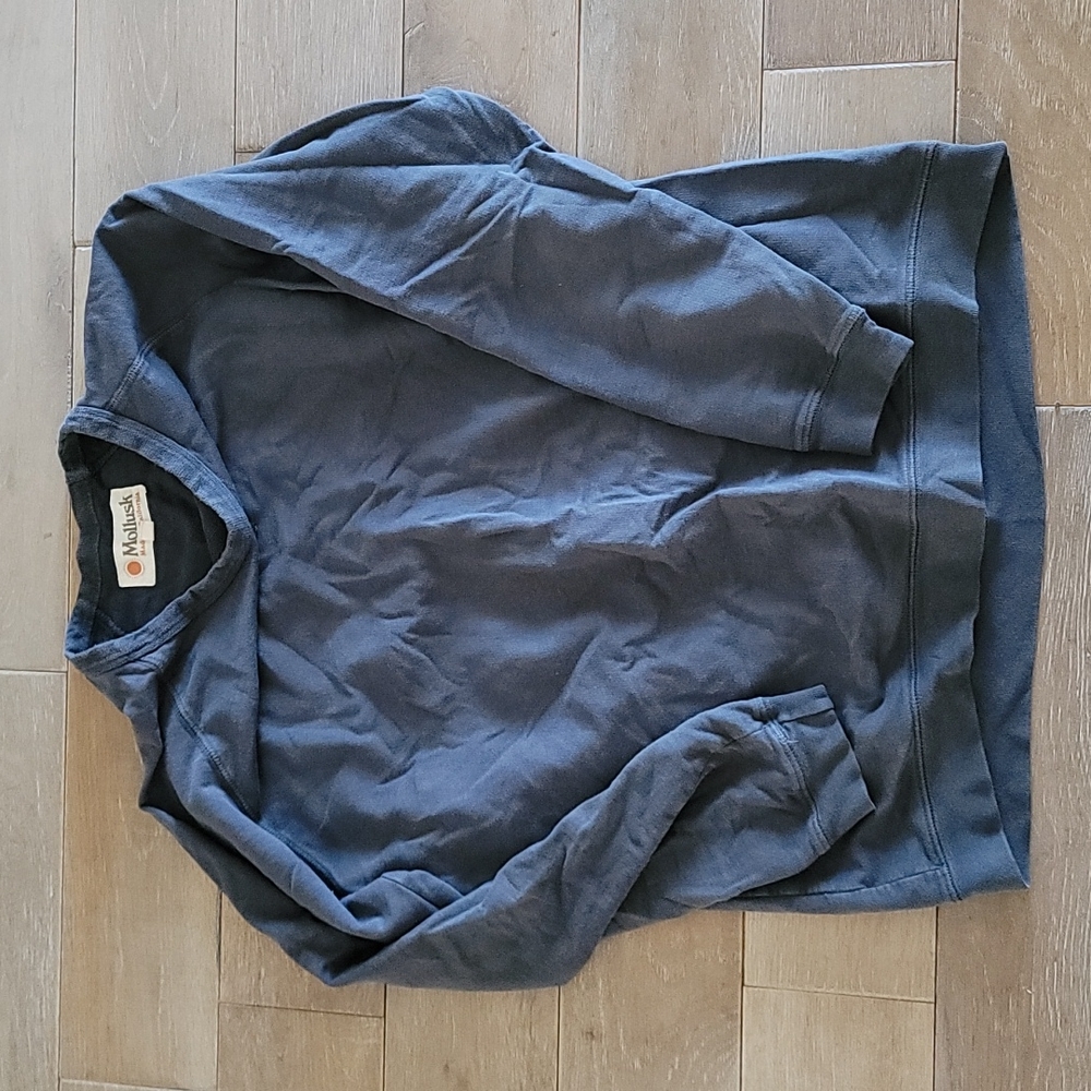 Mollusk Medium Charcoal Sweatshirt Crew